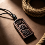 Openwork Dragon God Wooden Plaque, Taoist Dragon Protection Spiritual Talisman
